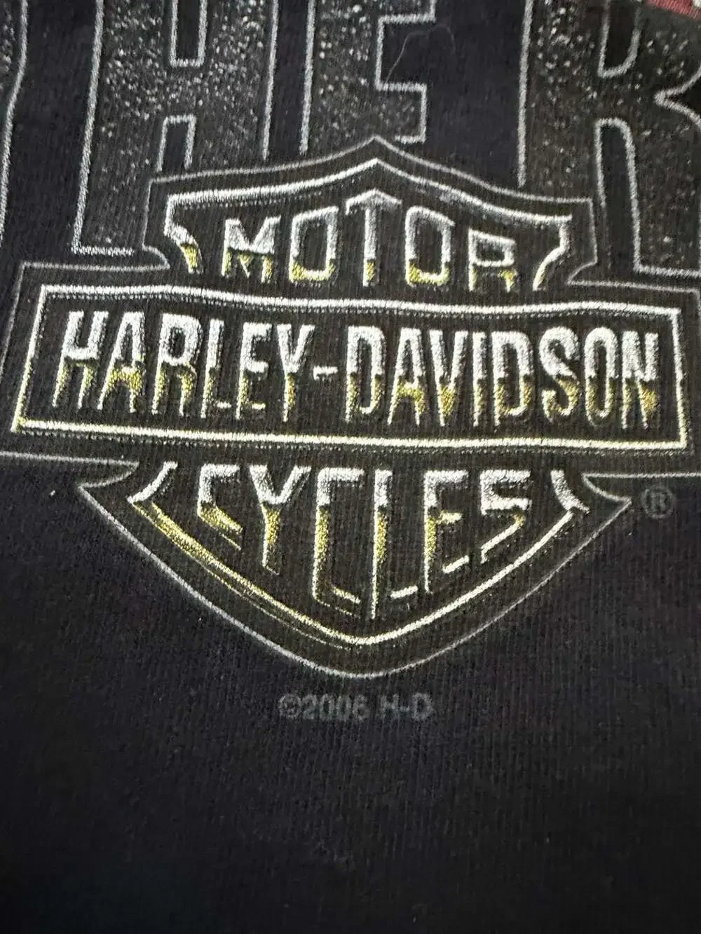 Vintage Harley-Davidson 'What Happens On The Road' T-Shirt Size Medium - Picture 5 of 6